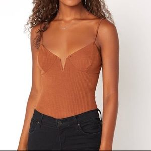 Wild Honey Brown Body Suit